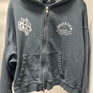 Darc Sport Wolves Blue Hoodie